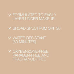 Neutrogena Purescreen+ Mineral UV Tint Face Liquid Tinted Sunscreen - with 100% Mineral Actives & Vitamin E,Enhances Natural Tone,Water Resistant,Broad Spectrum SPF 30,1.1 fl oz,(Pack of 2)