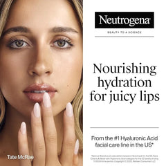 Neutrogena Hydro Boost Hyaluronic Acid Lip Balm,Nourishing Vitamin E Leaves Lips Feeling Hydrated,Sheer Pink Tinted Color with a Sweet Berry Flavor,Sheer Berry,0.5 oz,(Pack of 2)